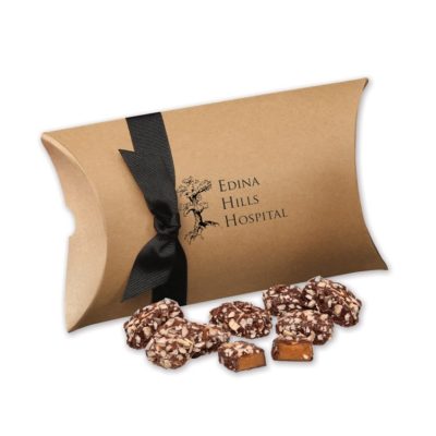 English Butter Toffee in Kraft Pillow Pack Box