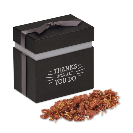 Coconut Praline Pecans in Elegant Treats Gift Box