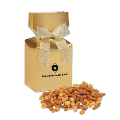 Sweet & Salty Mix in Gold Premium Delights Gift Box