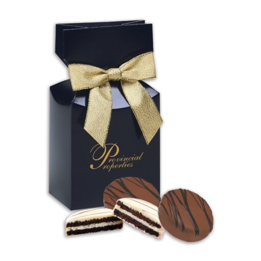 Chocolate Covered Oreo® Cookies in Navy Gift Box