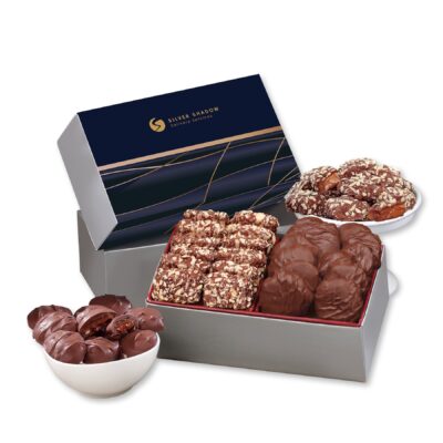 Toffee & Turtles in Gift Box with Navy & Gold Sleeve