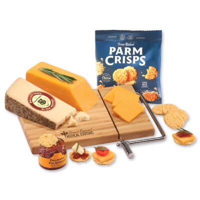 First Class Assortment Snack Board w/Slicer