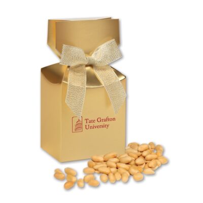 Gold Gift Box w/Choice Virginia Peanuts