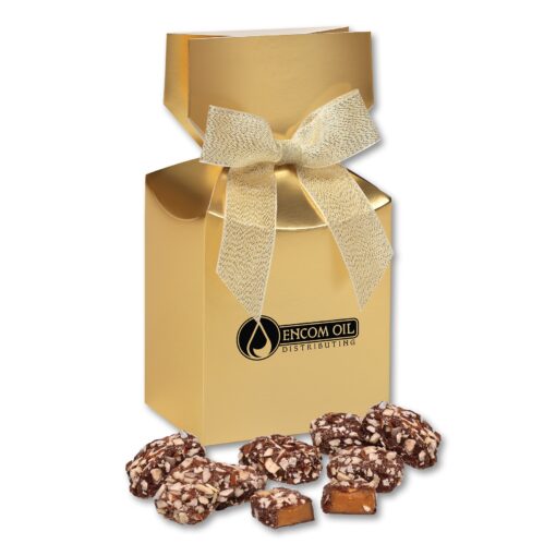 Gold Gift Box w/English Butter Toffee