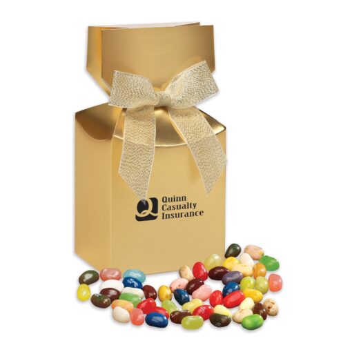 Gold Premium Delights Gift Box w/Jelly Belly® Jelly Beans