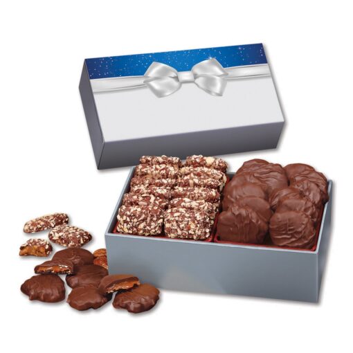 Bow Gift Box w/Toffee & Turtles-2
