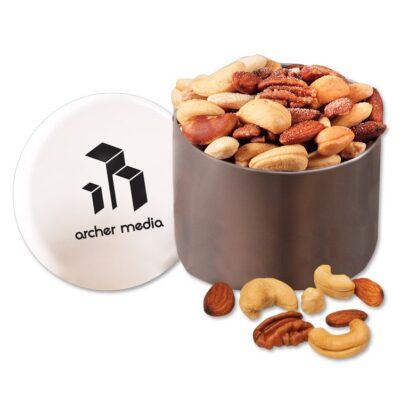 Designer Tin w/Deluxe Mixed Nuts-1