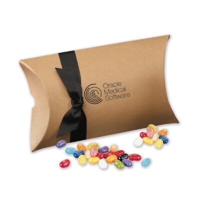 Jelly Belly® Jelly Beans in Kraft Pillow Pack Box-1