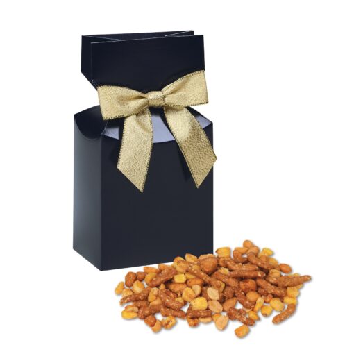 Navy Blue Premium Delights Gift Box w/Sweet & Salty Mix-2