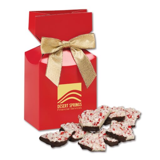 Red Premium Delights Gift Box w/Peppermint Bark-1