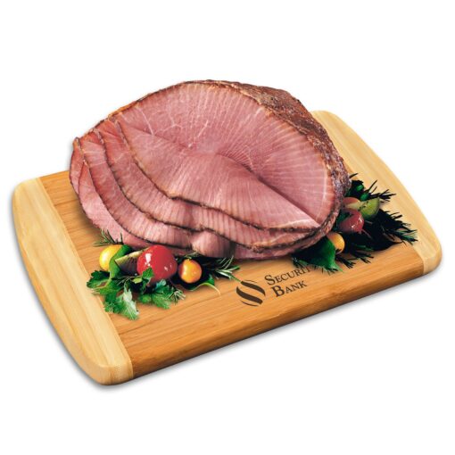 Spiral-Sliced Half Ham w/Cutting Board-1