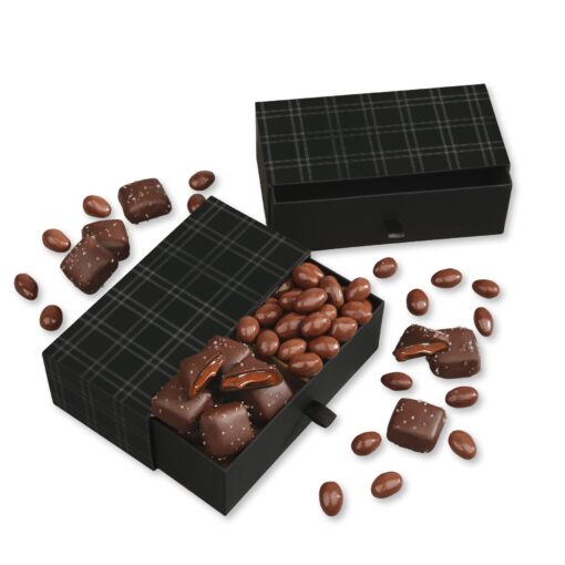 Hidden Treasures with Chocolate Covered Almonds & Chocolate Sea Salt Caramels-2