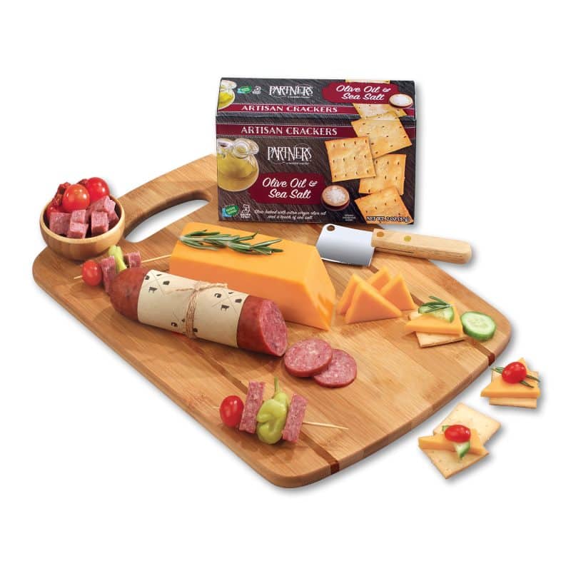 Custom Charcuterie Snack Board - 1