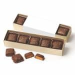 Custom Chocolate Sea Salt Caramels Flight w/Full-Color Wrap - 1