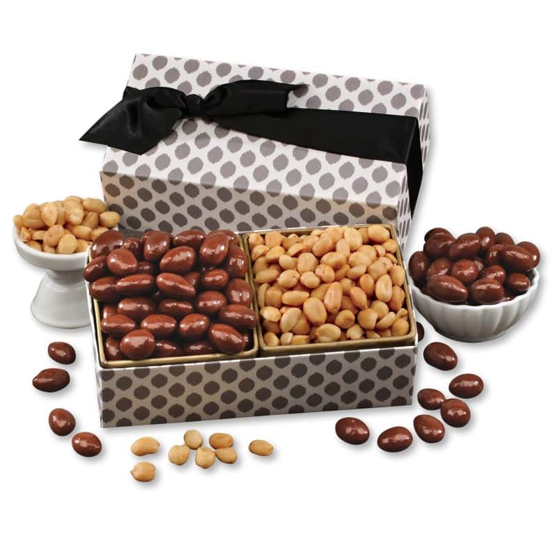 Custom Milk Chocolate Almonds & Virginia Peanuts - 1