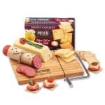 Custom Shelf Stable Entertainer's Assortment Snack Board w/Slicer