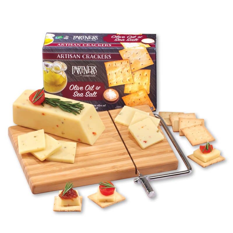 Custom Shelf Stable Snack Satisfaction Board w/Slicer - 1