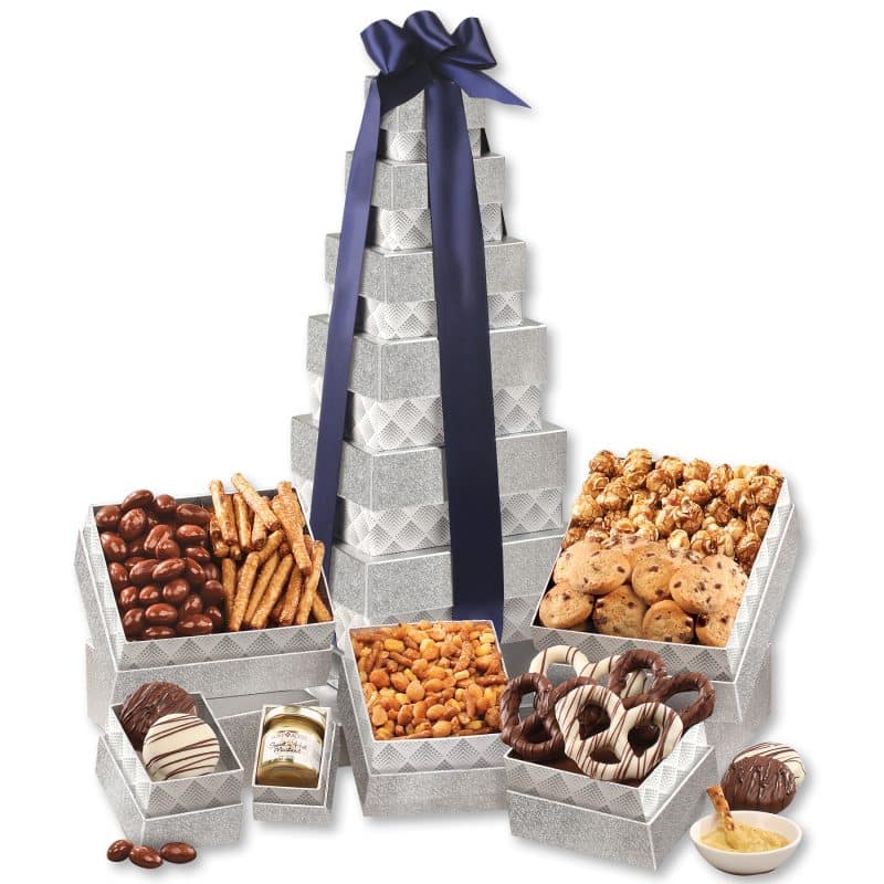 Custom Silver Delights Tower - 1