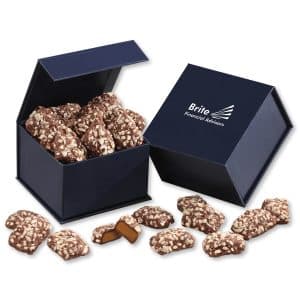 Custom Magnetic Keepsake Box with English Butter Toffee