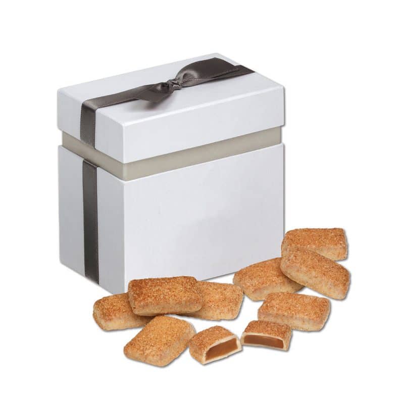 Custom Elegant Treats Gift Box w/Cinnamon Churro Toffee - 1