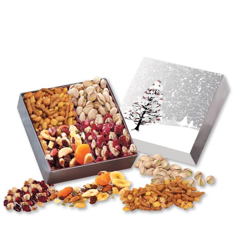 Custom Gift Box with Gourmet Treats with Cardinals Sleeve - 1