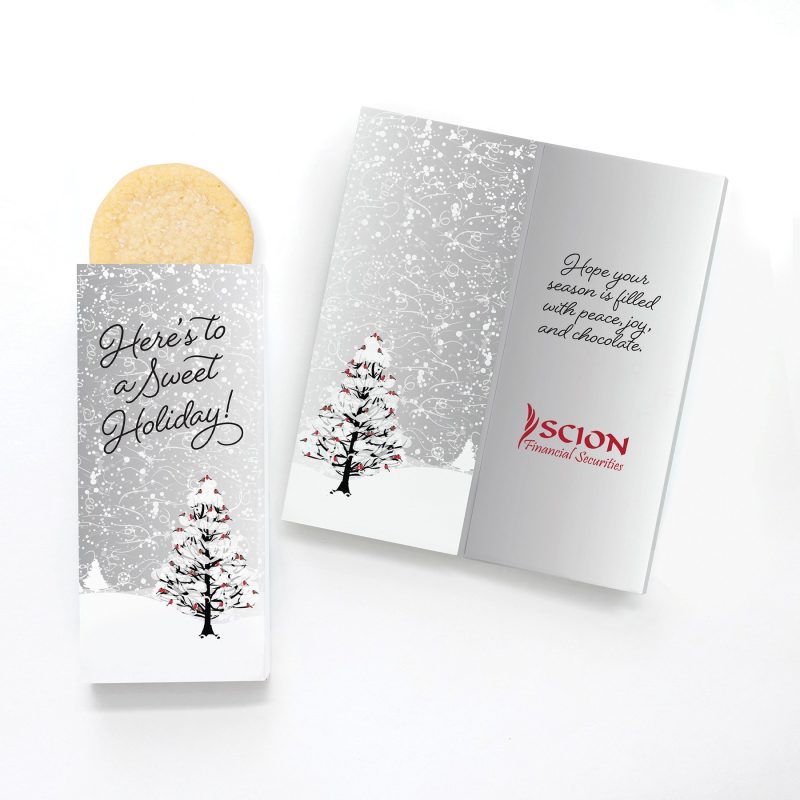 One-Color-Foil-Stamped-Stock-Cardinals-Sweeter-Cards-with-Sugar-Cookies-SC187CAR Custom One Color Foil-Stamped Stock Cardinals Sweeter Cards with Sugar Cookies