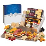 Custom Snack Lover's Gift Box with Bow Sleeve - 1