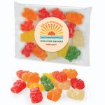 Custom Sour Gummi Bears Gourmet Snack Pack