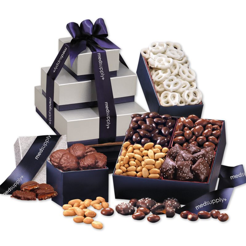 Custom Sumptuous Treats Tower