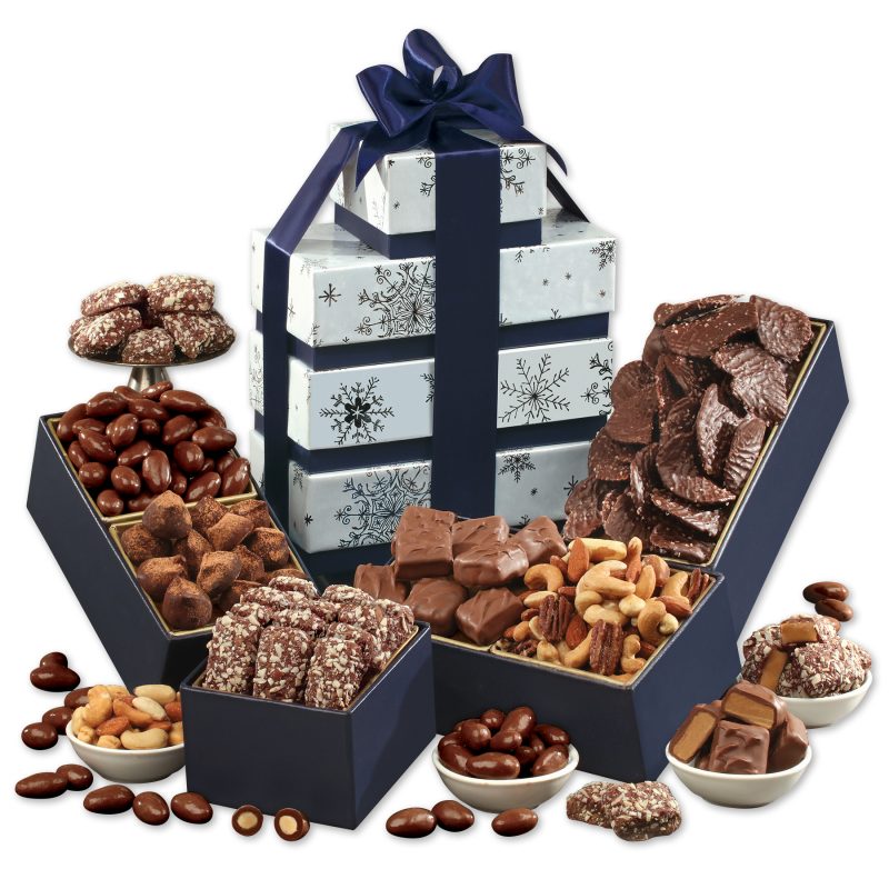 Custom Sweet & Savory Treats Tower - 1