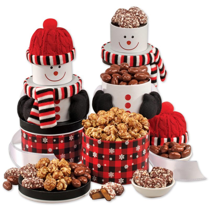 Custom Sweet Snowman Tower - 1