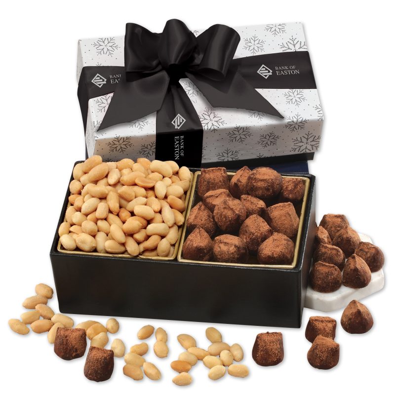 Custom Cocoa Dusted Truffles & Virginia Peanuts