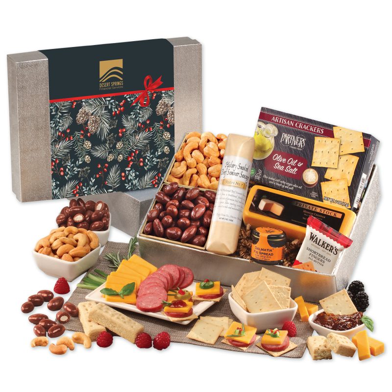 Snacking-Smorgasbord-with-Pine-Boughs-Berries-Sleeve-SLS224PB -1
