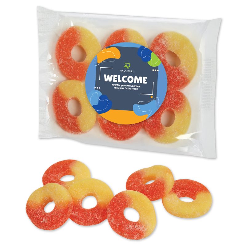 Custom Albanese® Gummi Peach Rings