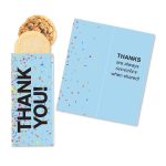 Custom One Color Foil-Stamped Stock Gratitude Sweeter Cards with Homestyle Cookie Duo - 1