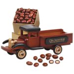 Custom Vintage Pick-up Truck with Milk Chocolate Almonds