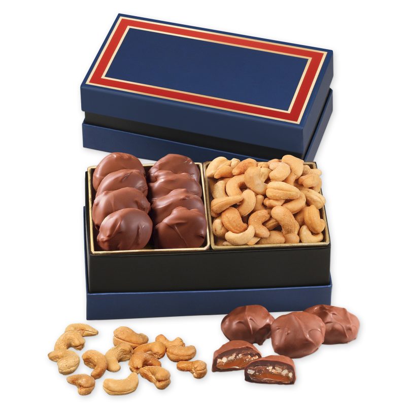 Custom Classic Selection with Fancy Cashews & Caramel Pecan Clusters - 1