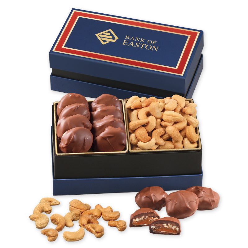 Custom Classic Selection with Fancy Cashews & Caramel Pecan Clusters