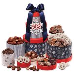 Custom Festive Snowflake Tower - 1
