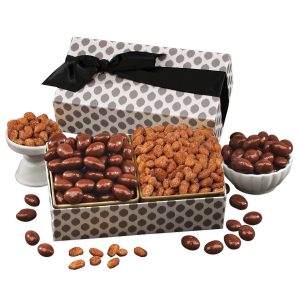 Custom Milk Chocolate Almonds & Honey Roasted Peanuts