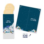 Custom One Color Foil-Stamped Stock Holiday Sentiment Sweeter Cards with Sugar Cookies - 1
