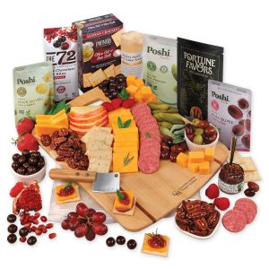 Custom Party Board with Charcuterie Essentials