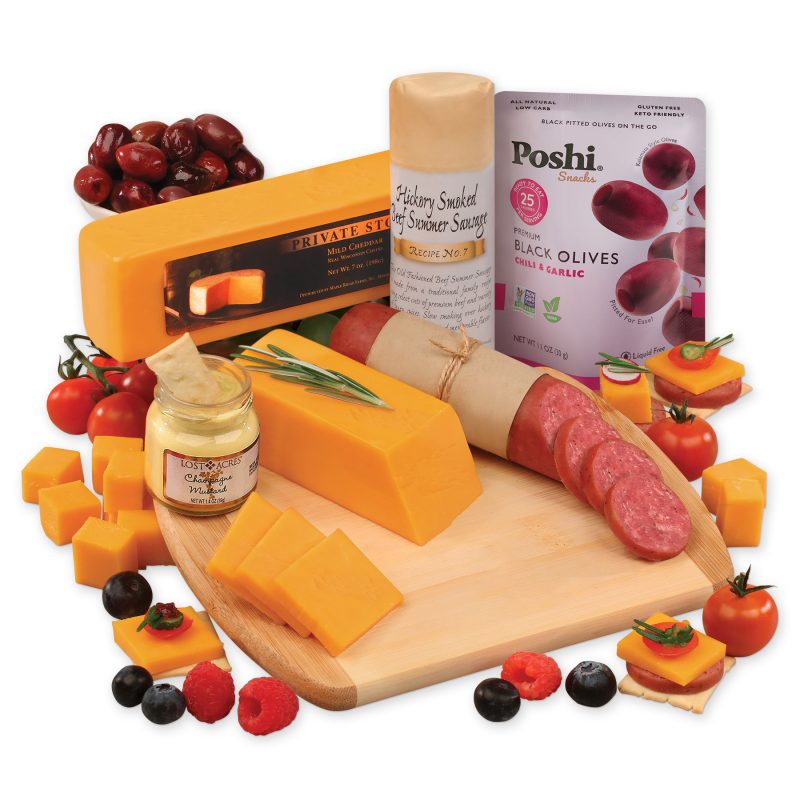 Custom Savor the Flavor Charcuterie Board - 1