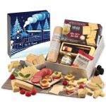 Custom Shelf Stable Snack Lover's Gift Box with Holiday Train Sleeve - 1