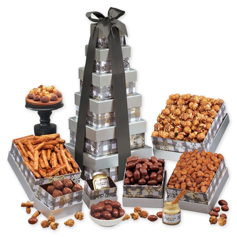 Custom Shining Snowflake Tower - 1