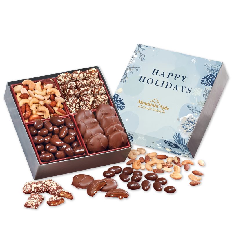 Custom Signature Assortment with Happy Holidays Sleeve