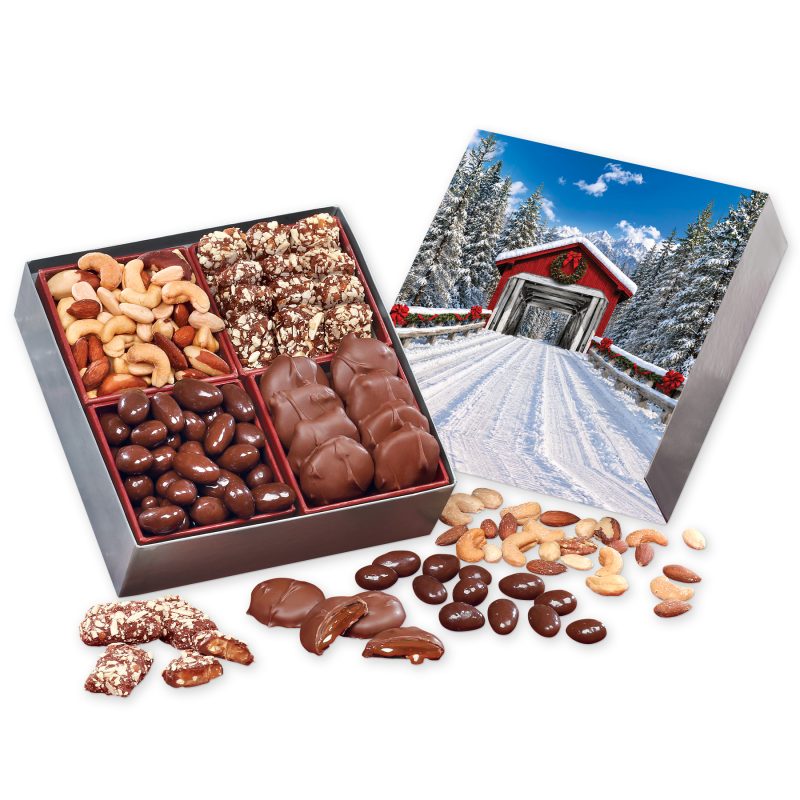 Custom Signature Assortment with Snow-covered Bridge Sleeve - 1