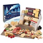 Custom Snack Lover's Gift Box with Holiday Train Sleeve