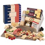 Custom Snack Lover's Gift Box with Stripes & Splatter Sleeve - 1