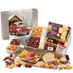 Custom Snacking Smorgasbord with Red Truck on Bridge Sleeve - 1
